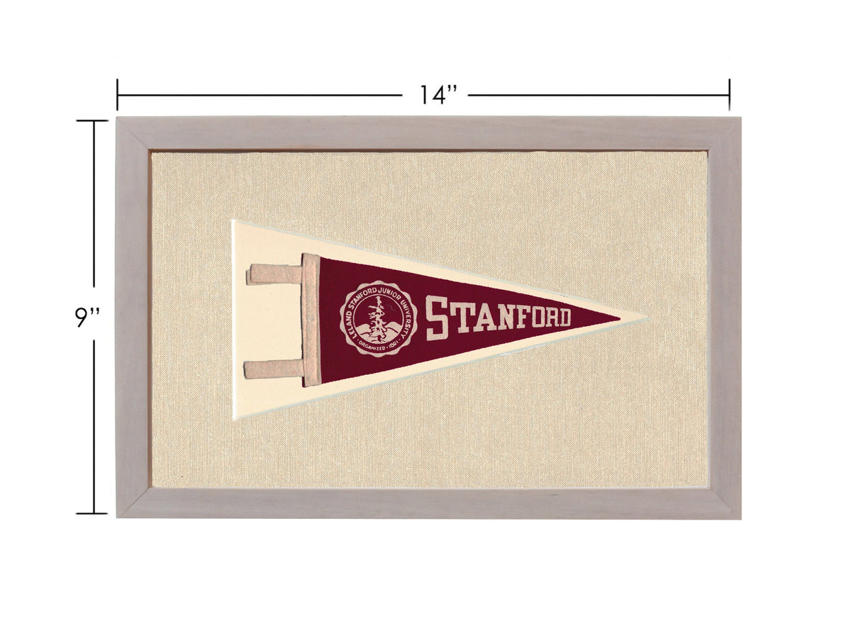 Americana Memories Vintage Pennants and Memorabilia Vintage Stanford University Pennant