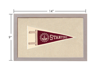 Americana Memories Vintage Pennants and Memorabilia Vintage Stanford University Pennant