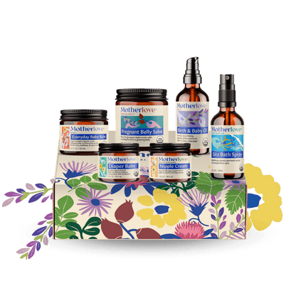 Motherlove Herbal Company Baby Bump to Baby Gift Box