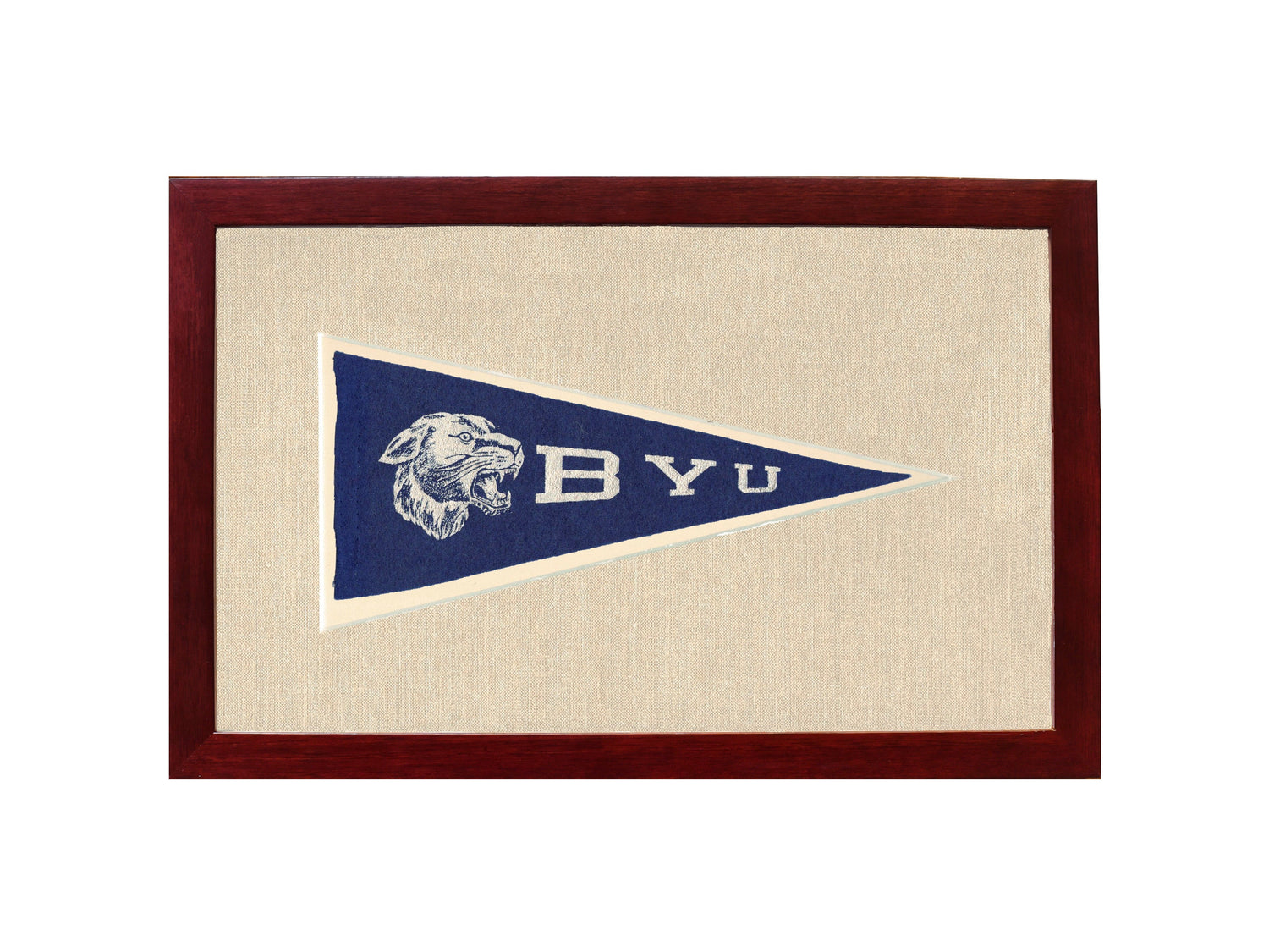Vintage Brigham Young University Pennant