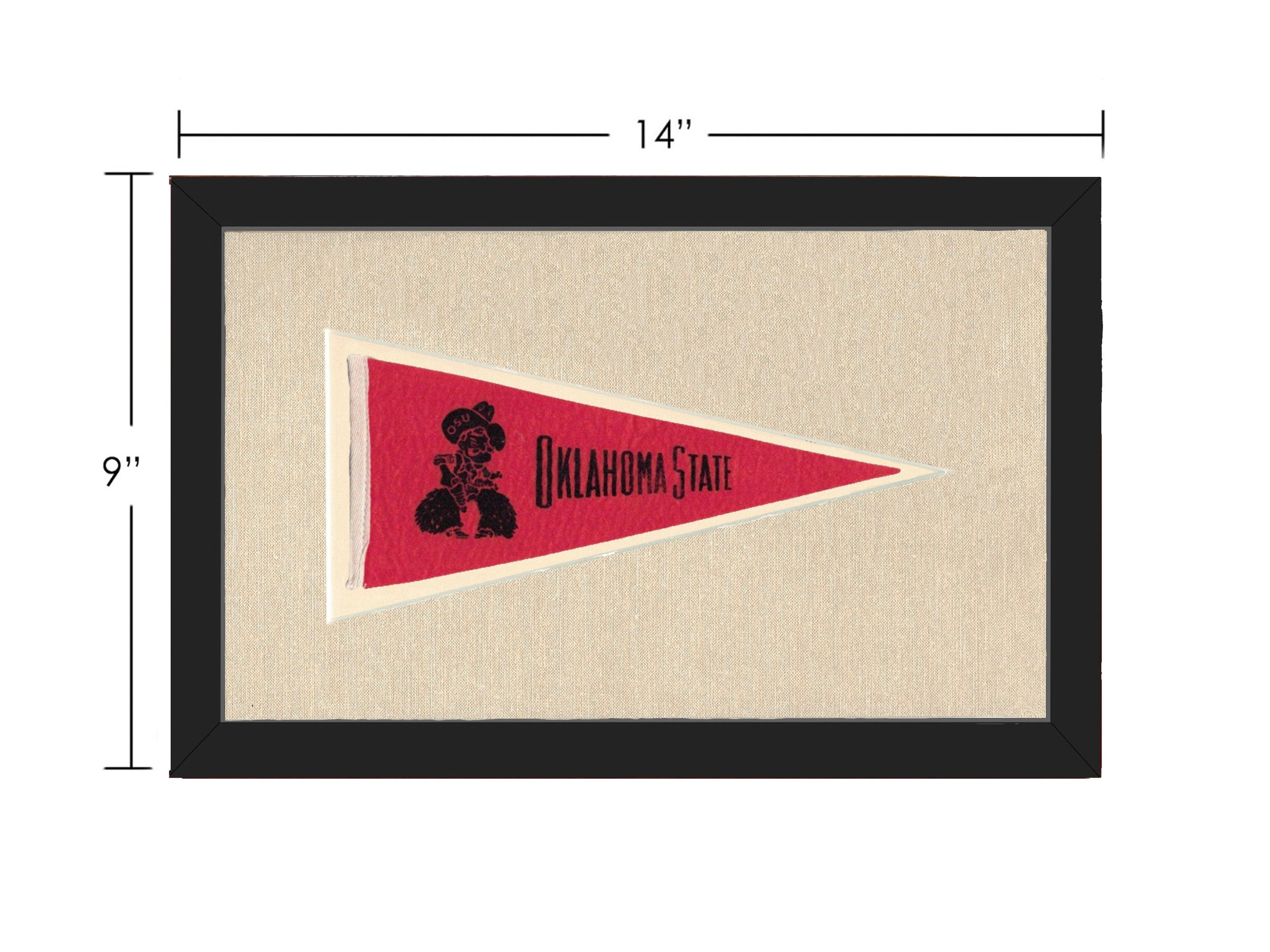 Americana Memories Vintage Pennants and Memorabilia Vintage Oklahoma State University Pennant