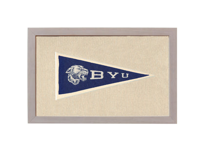 Vintage Brigham Young University Pennant