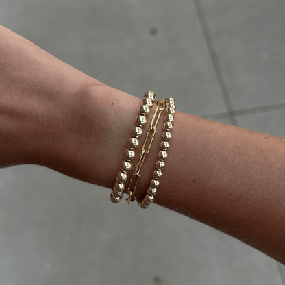 Cuffed by Nano LLC Chunky Paperclip + Juno Bracelet Triple Stack