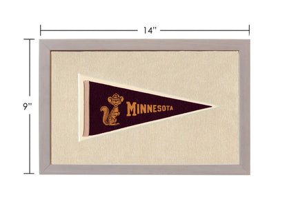 Americana Memories Vintage Pennants and Memorabilia Vintage Minnesota Pennant