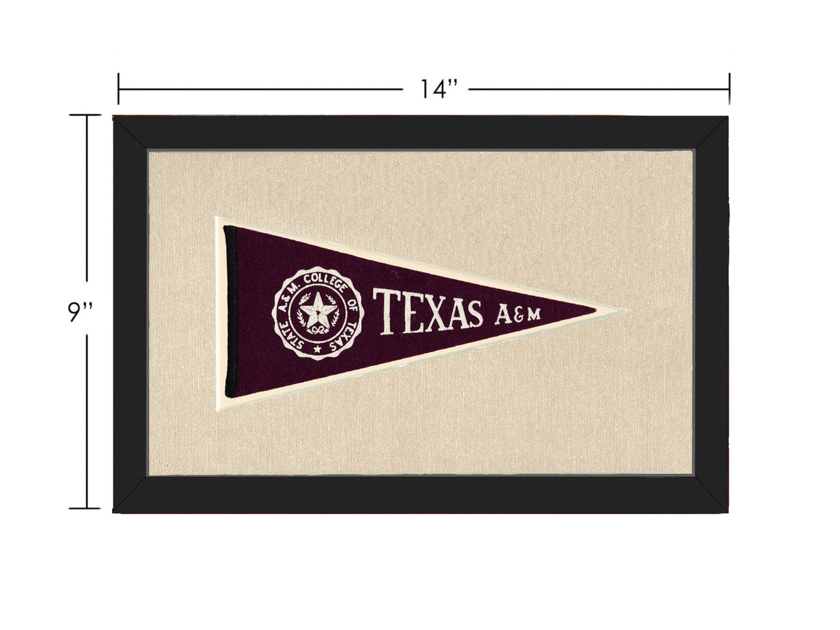 Americana Memories Vintage Pennants and Memorabilia Vintage Texas A&amp;M Pennant