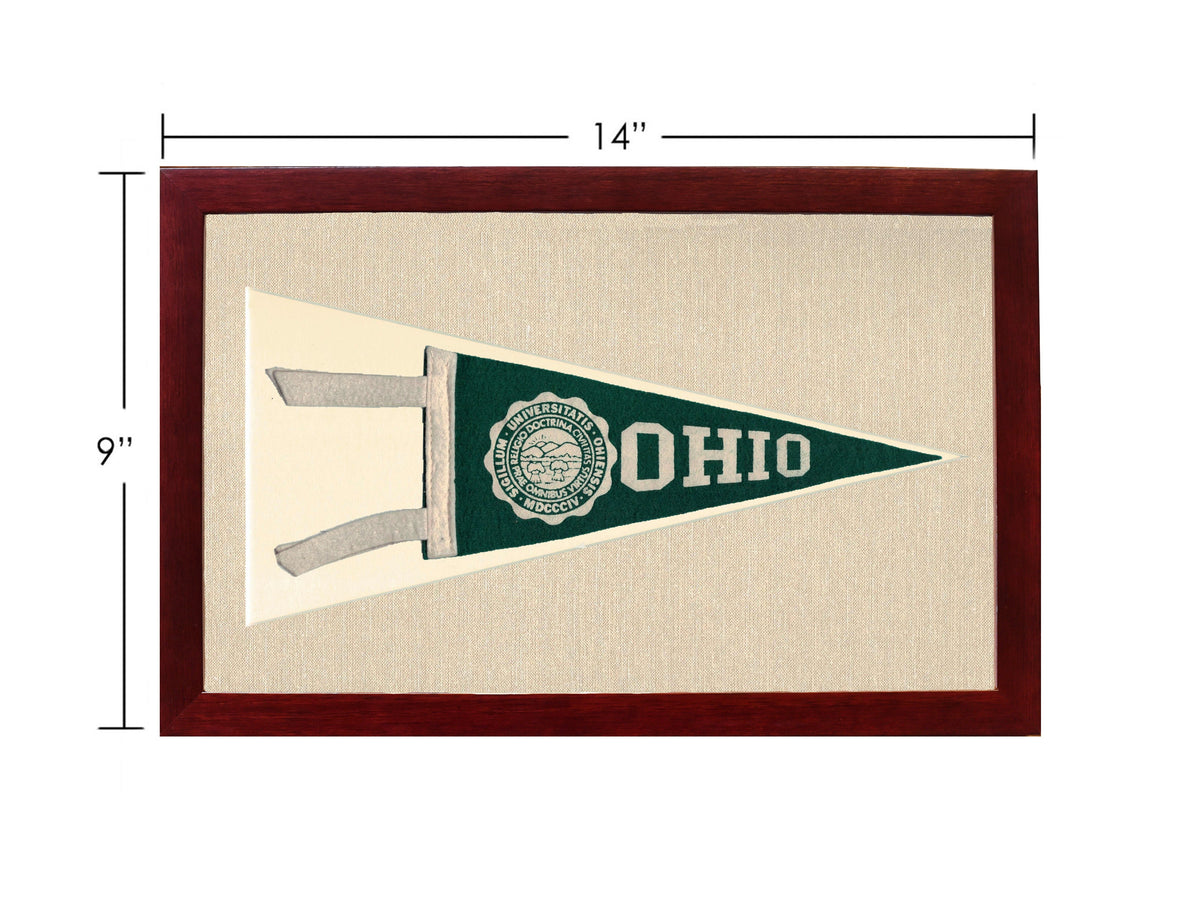 Vintage Ohio University Pennant