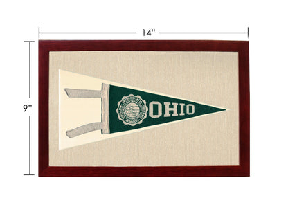 Vintage Ohio University Pennant