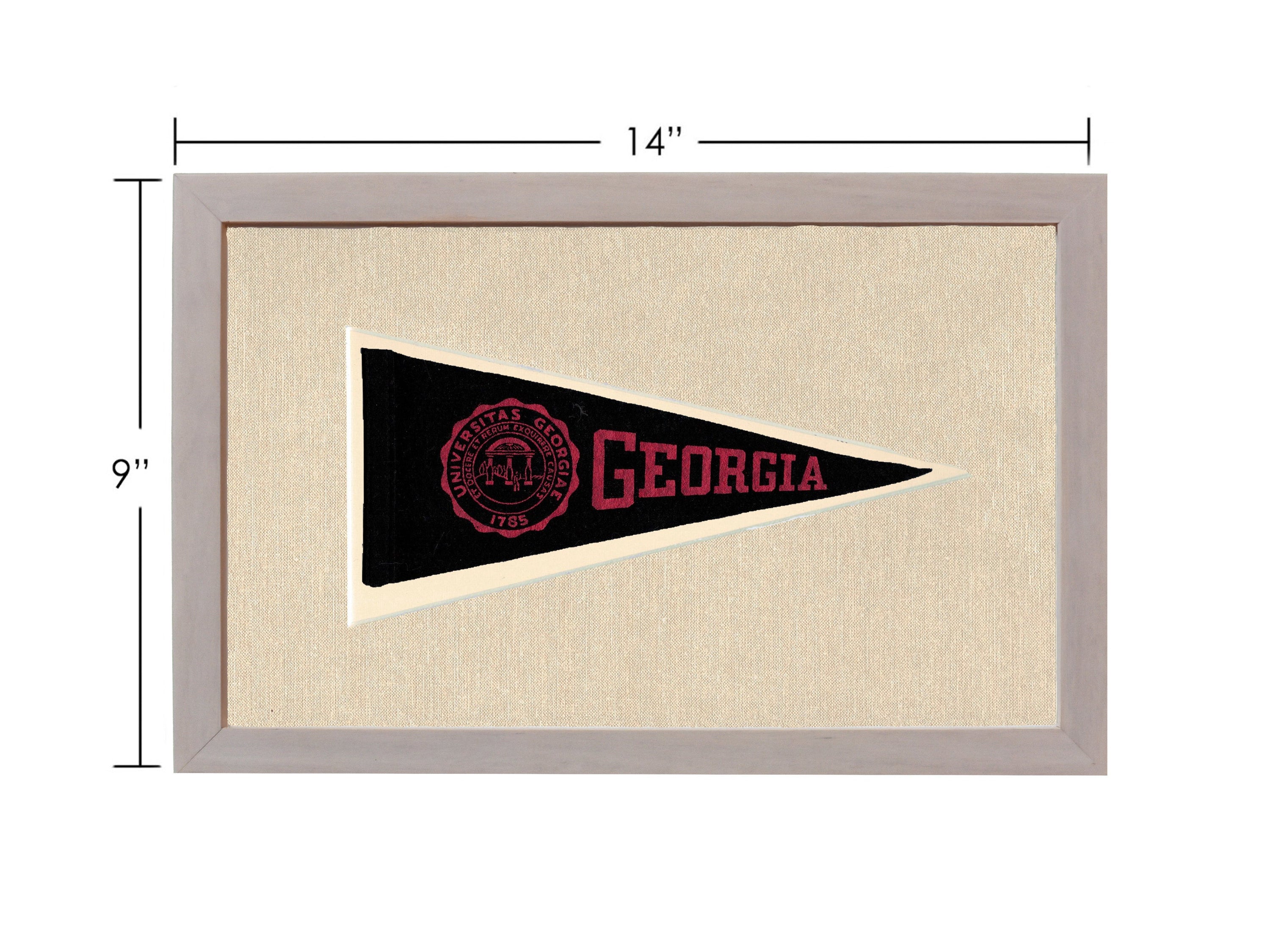 Vintage University of Georgia Pennant