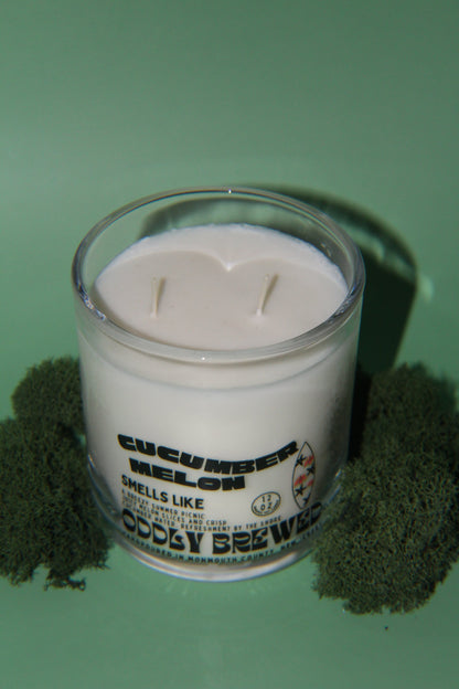 Large Cucumber Melon Soy Candle