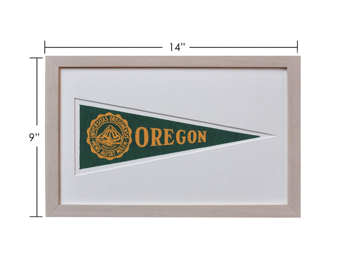 Americana Memories Vintage University of Oregon Hormel Pennant