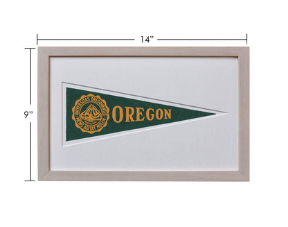 Americana Memories Vintage University of Oregon Hormel Pennant