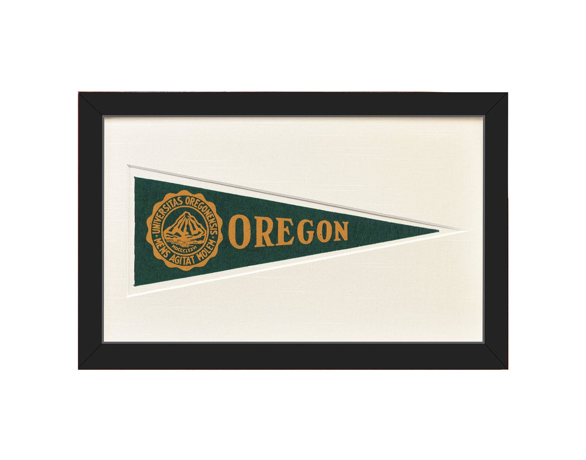 Americana Memories Vintage University of Oregon Hormel Pennant