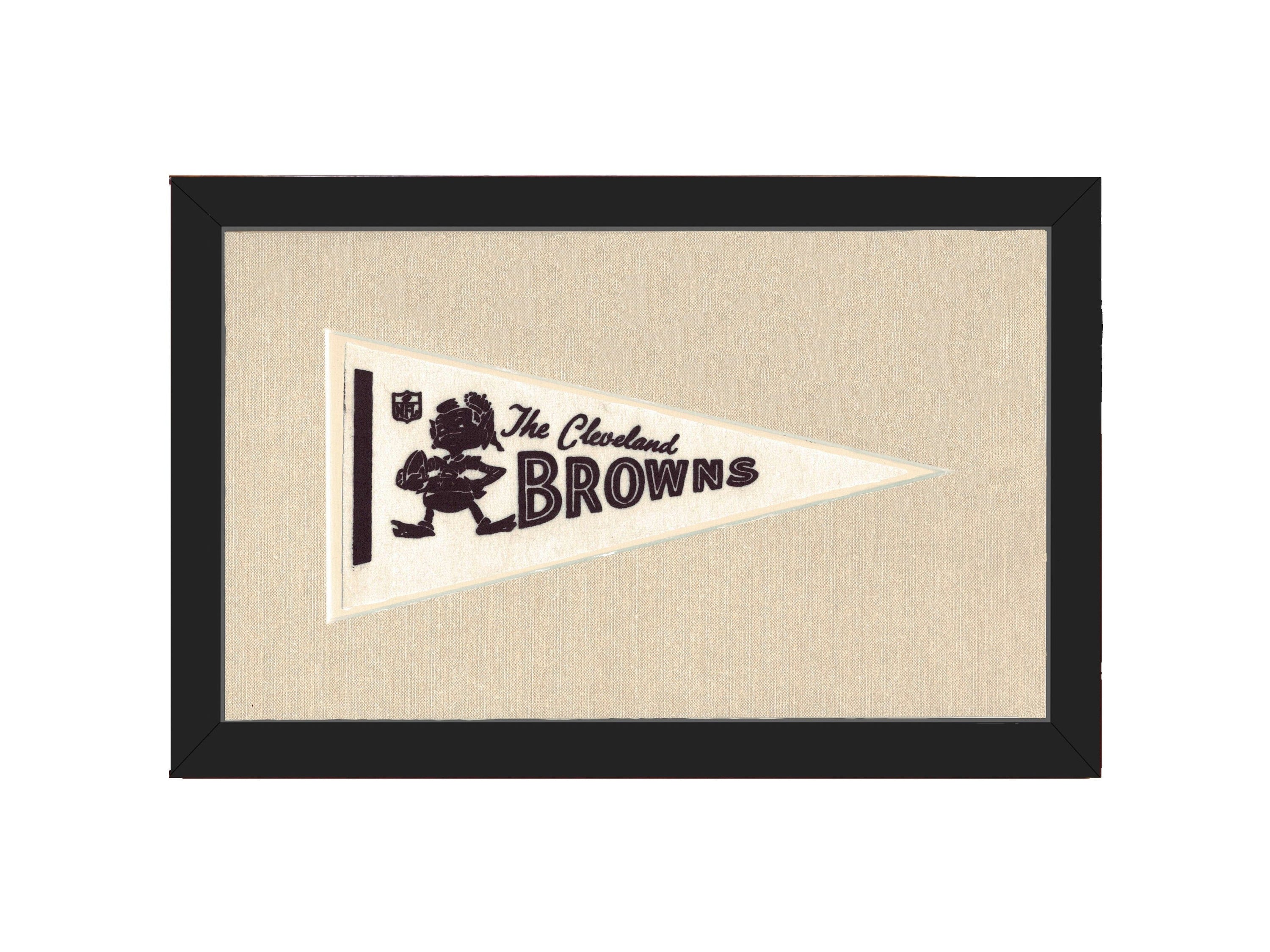 Americana Memories Vintage Pennants and Memorabilia Vintage Cleveland Browns Pennant