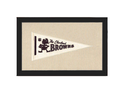 Americana Memories Vintage Pennants and Memorabilia Vintage Cleveland Browns Pennant