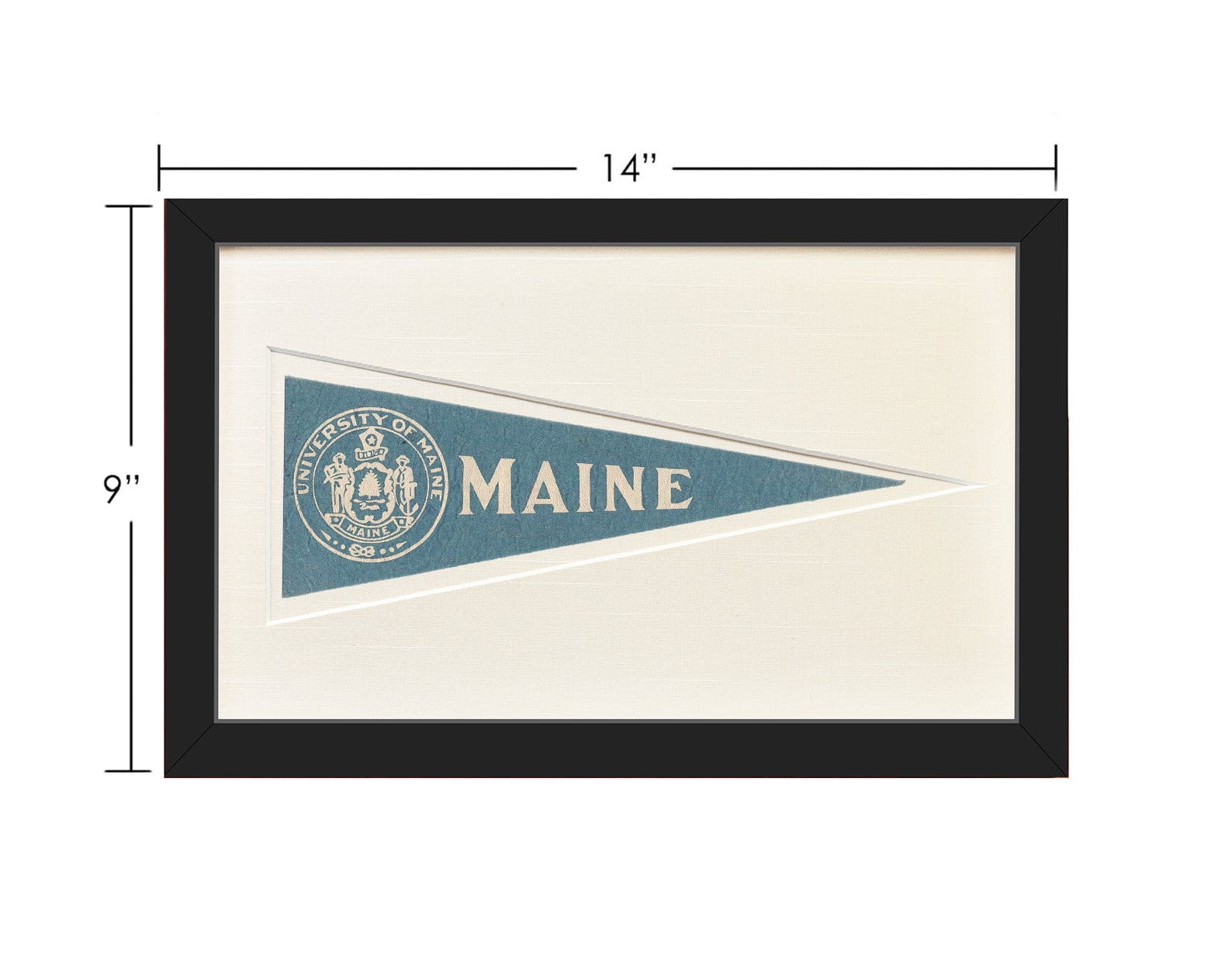 Americana Memories Vintage Maine University Hormel Pennant
