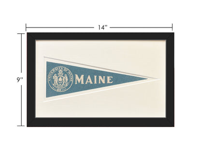 Vintage Maine University Hormel Pennant