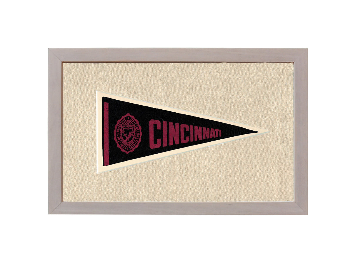 Vintage University of Cincinnati Pennant