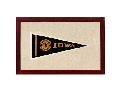 Vintage University of Iowa Pennant