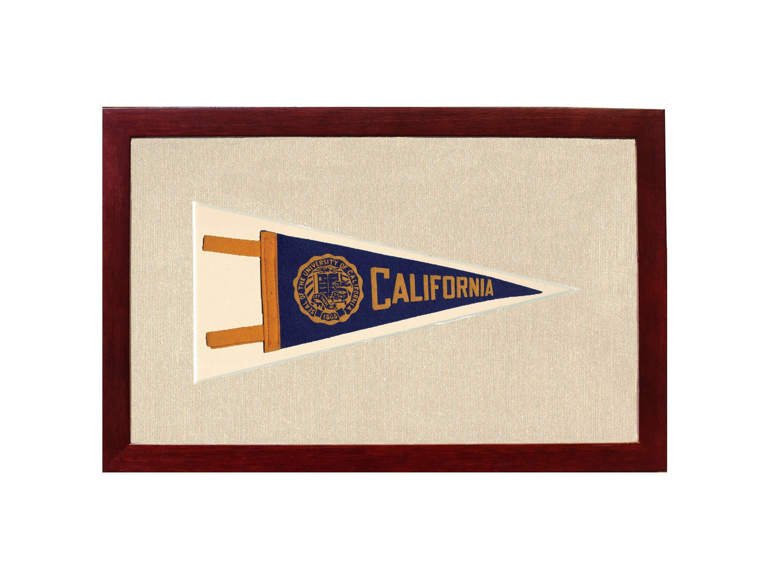 Americana Memories Vintage Pennants and Memorabilia Vintage University of California Pennant