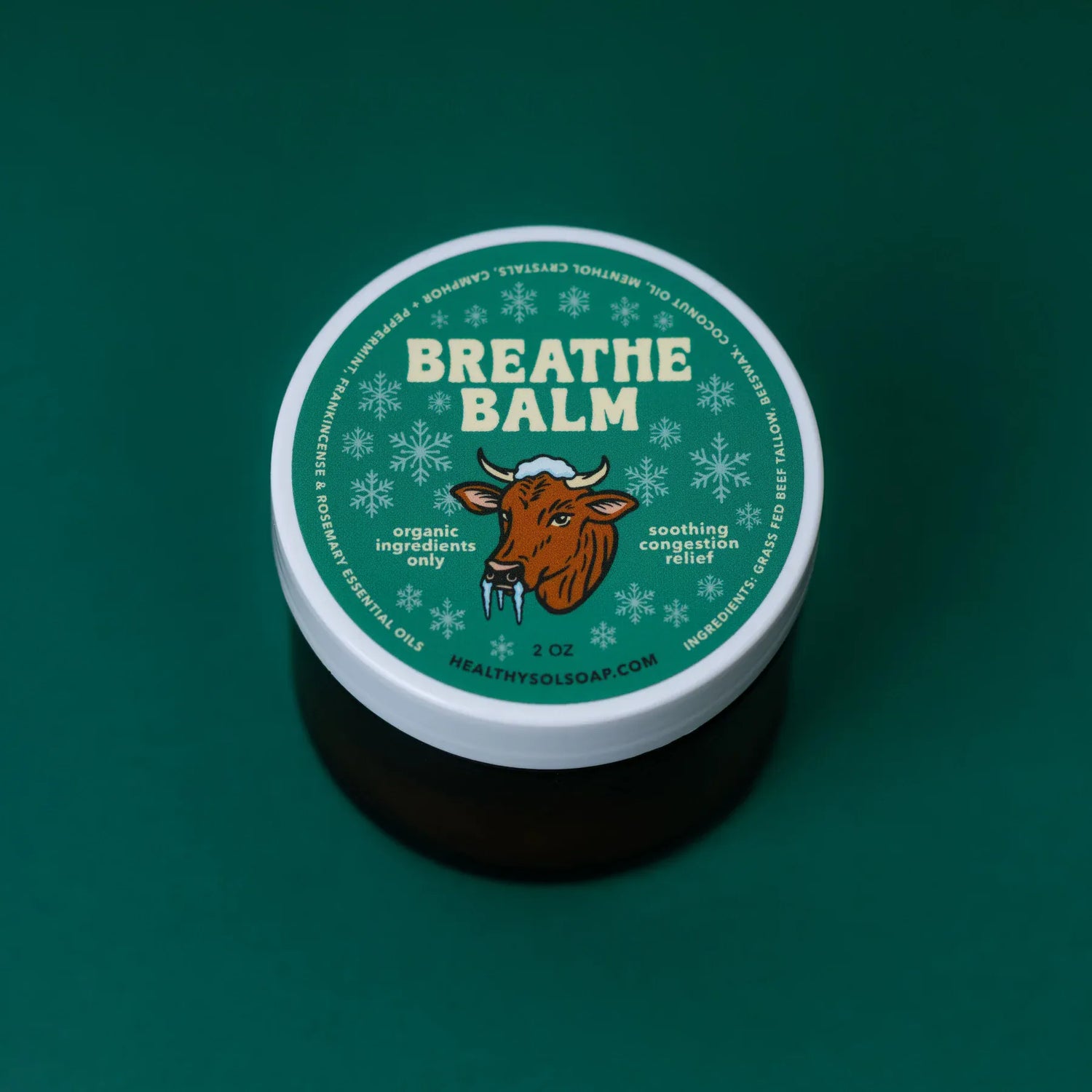 Health y Sol Body Balm Breathe Botanical Balm – 2 oz
