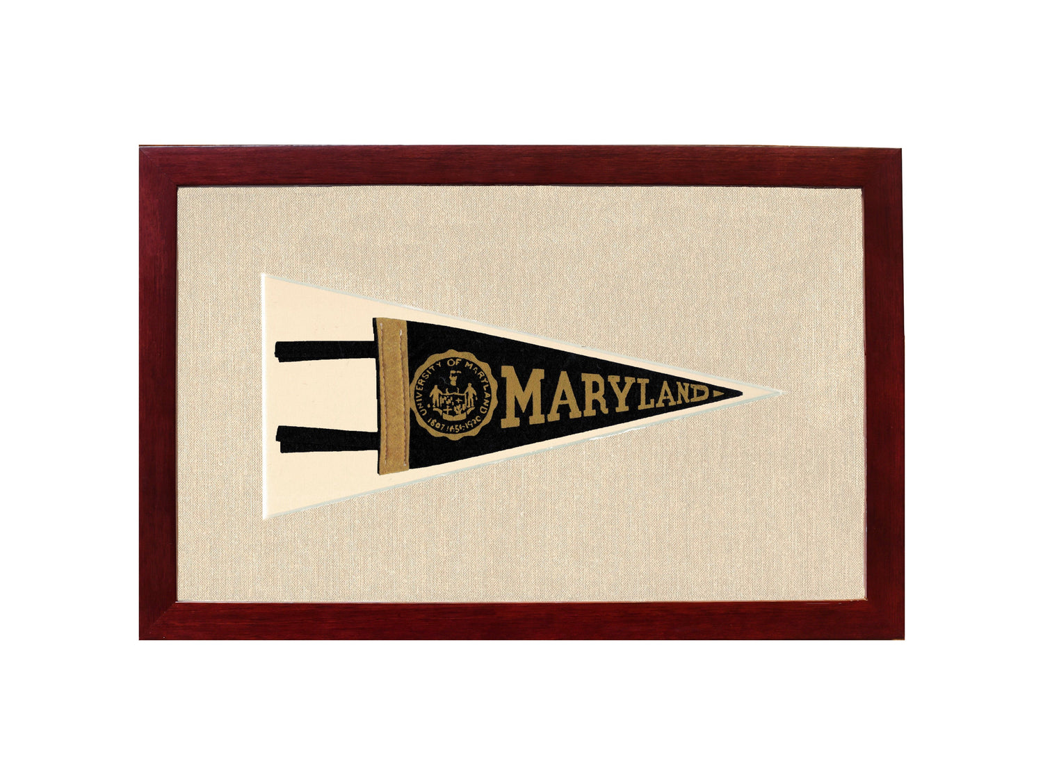 Vintage University of Maryland Pennant