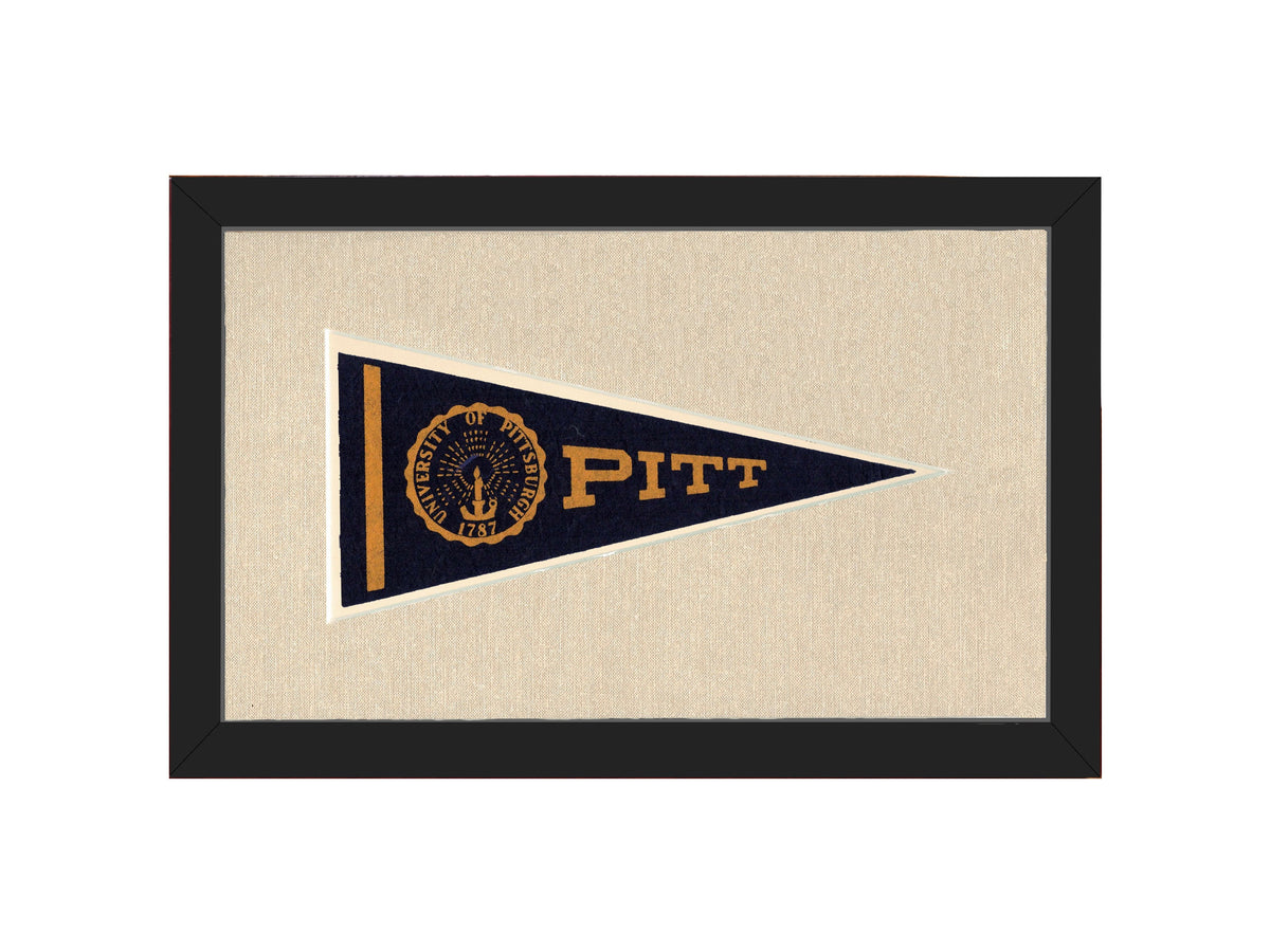 Vintage University of Pittsburgh Pennant