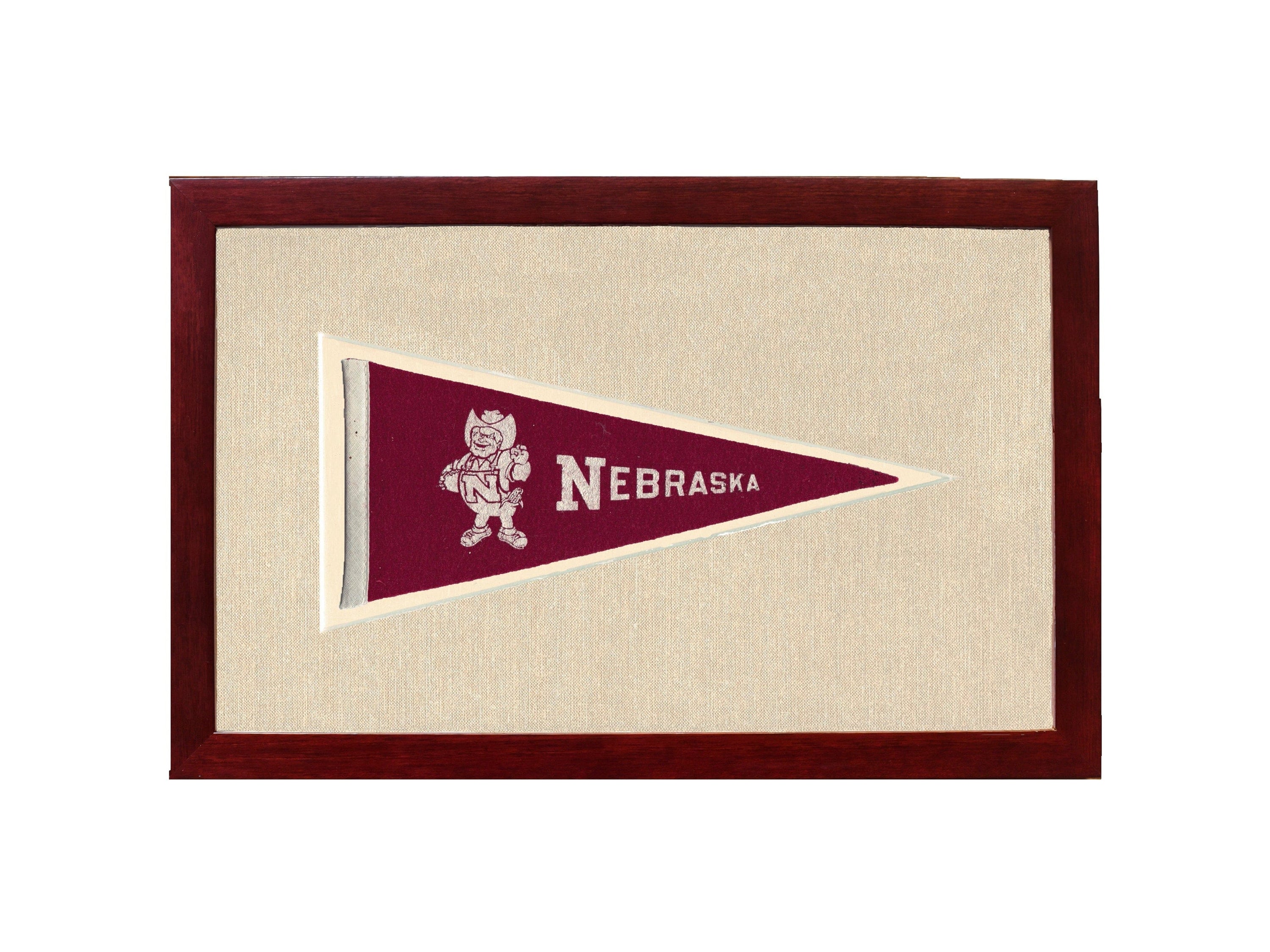 Americana Memories Vintage Pennants and Memorabilia Vintage University of Nebraska Pennant