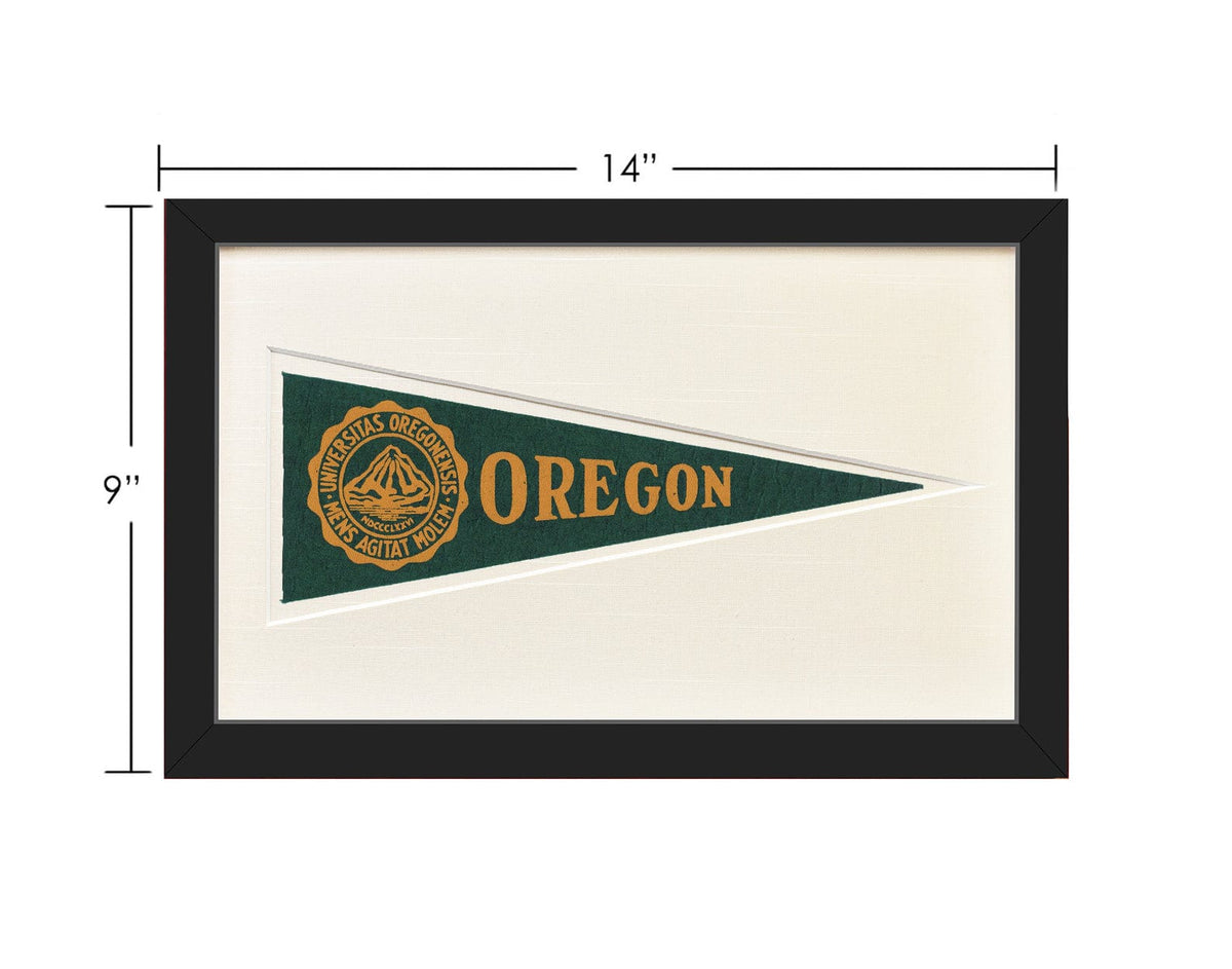 Americana Memories Vintage University of Oregon Hormel Pennant