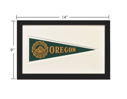 Americana Memories Vintage University of Oregon Hormel Pennant