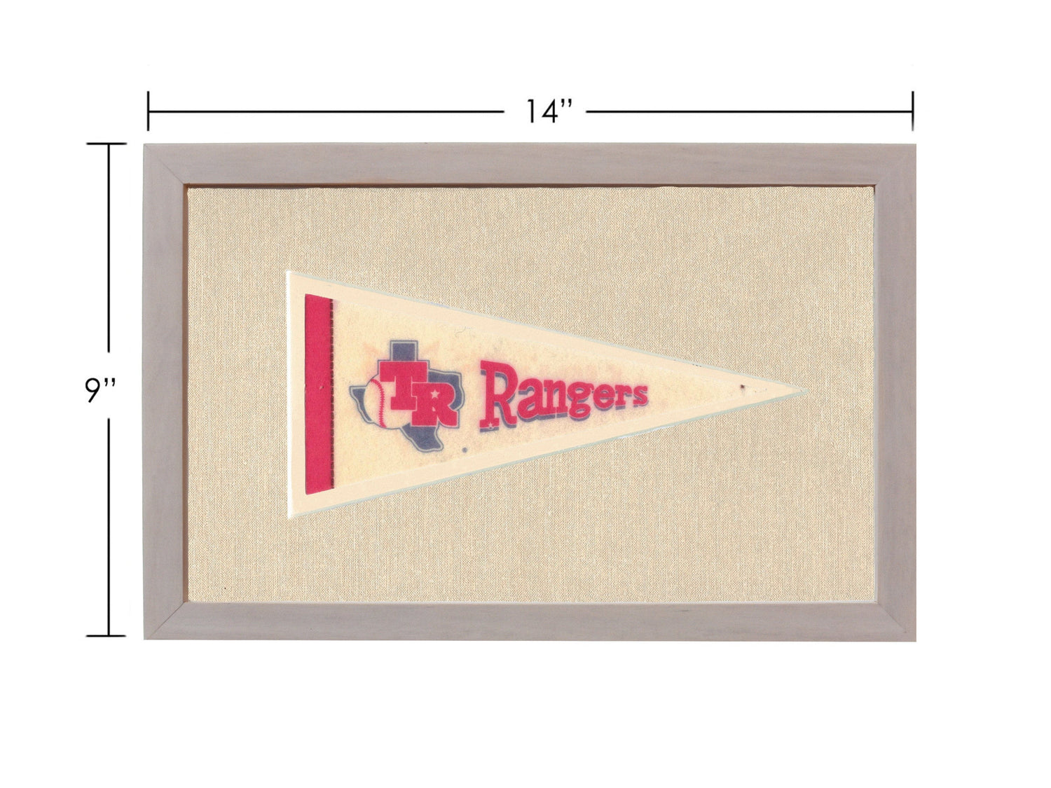 Americana Memories Vintage Pennants and Memorabilia Vintage Texas Rangers Pennant