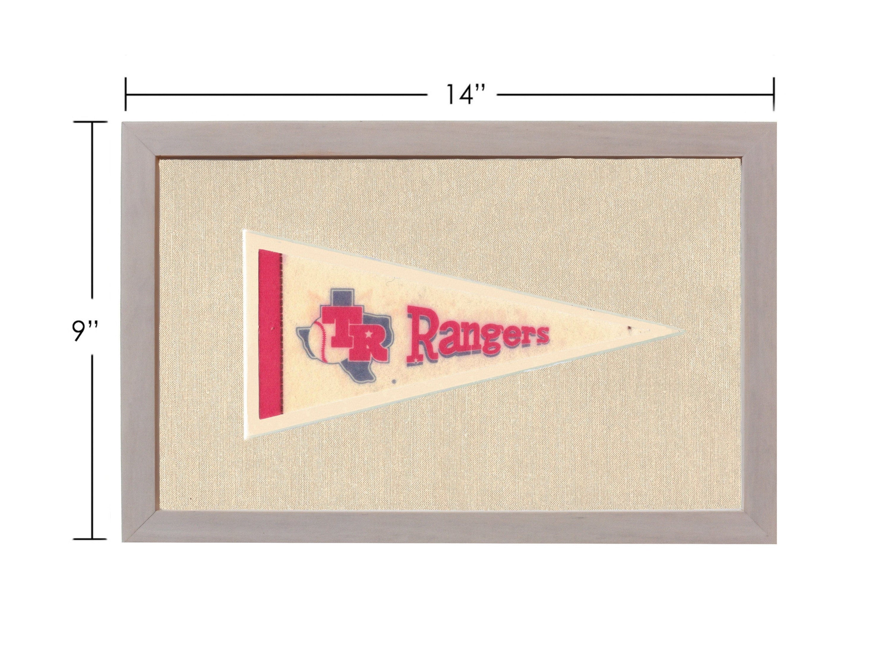 Americana Memories Vintage Pennants and Memorabilia Vintage Texas Rangers Pennant