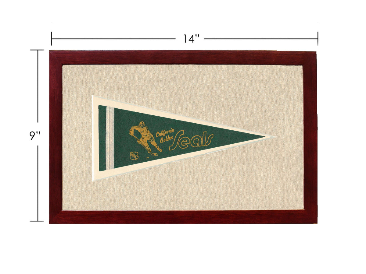 Americana Memories Vintage Pennants and Memorabilia Vintage California Golden Seals Pennant