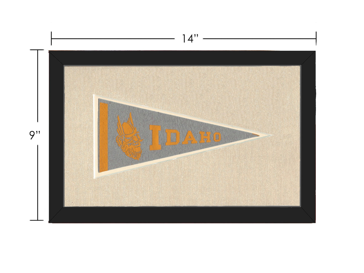 Americana Memories Vintage Pennants and Memorabilia Vintage University of Idaho Pennant