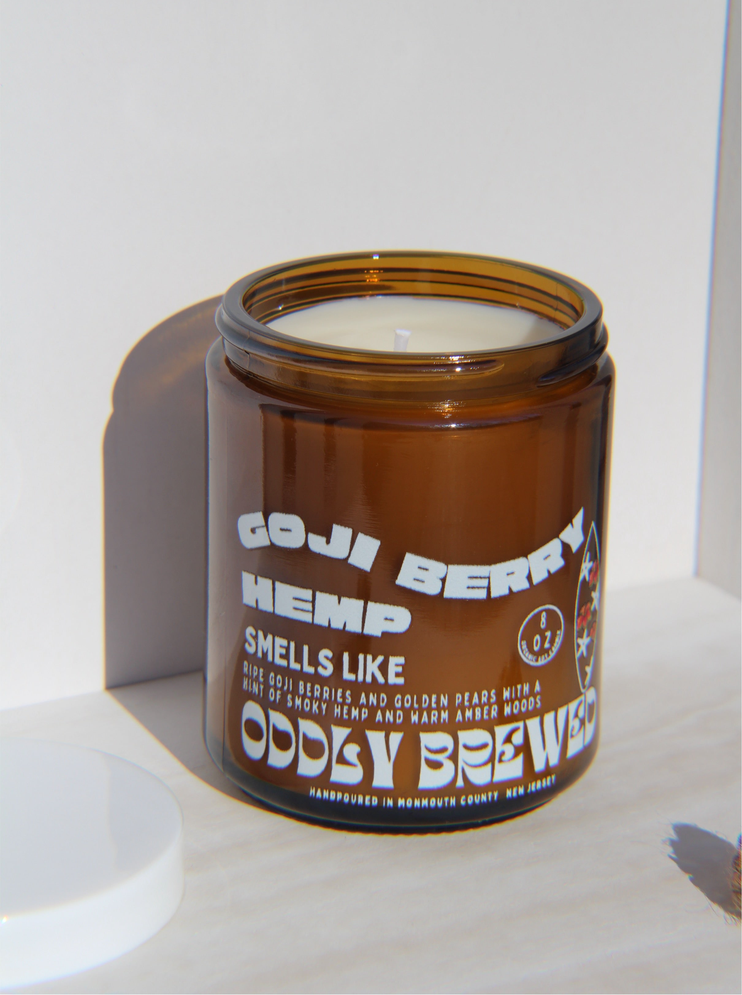 Goji Berry &amp; Hemp Soy Candle