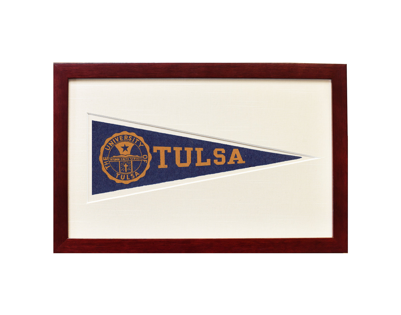 Vintage Tulsa University Hormel Pennant