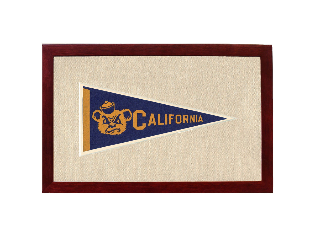 Americana Memories Vintage Pennants and Memorabilia Vintage University of California Pennant