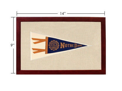 Vintage Notre Dame Pennant