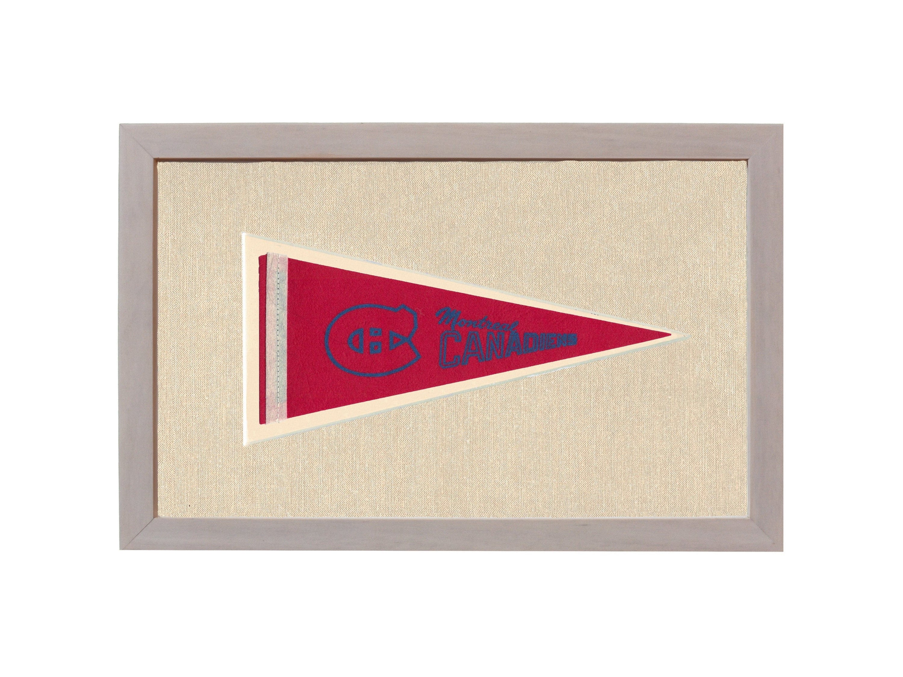 Americana Memories Vintage Pennants and Memorabilia Vintage Montreal Canadiens Pennant