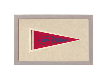Americana Memories Vintage Pennants and Memorabilia Vintage Montreal Canadiens Pennant