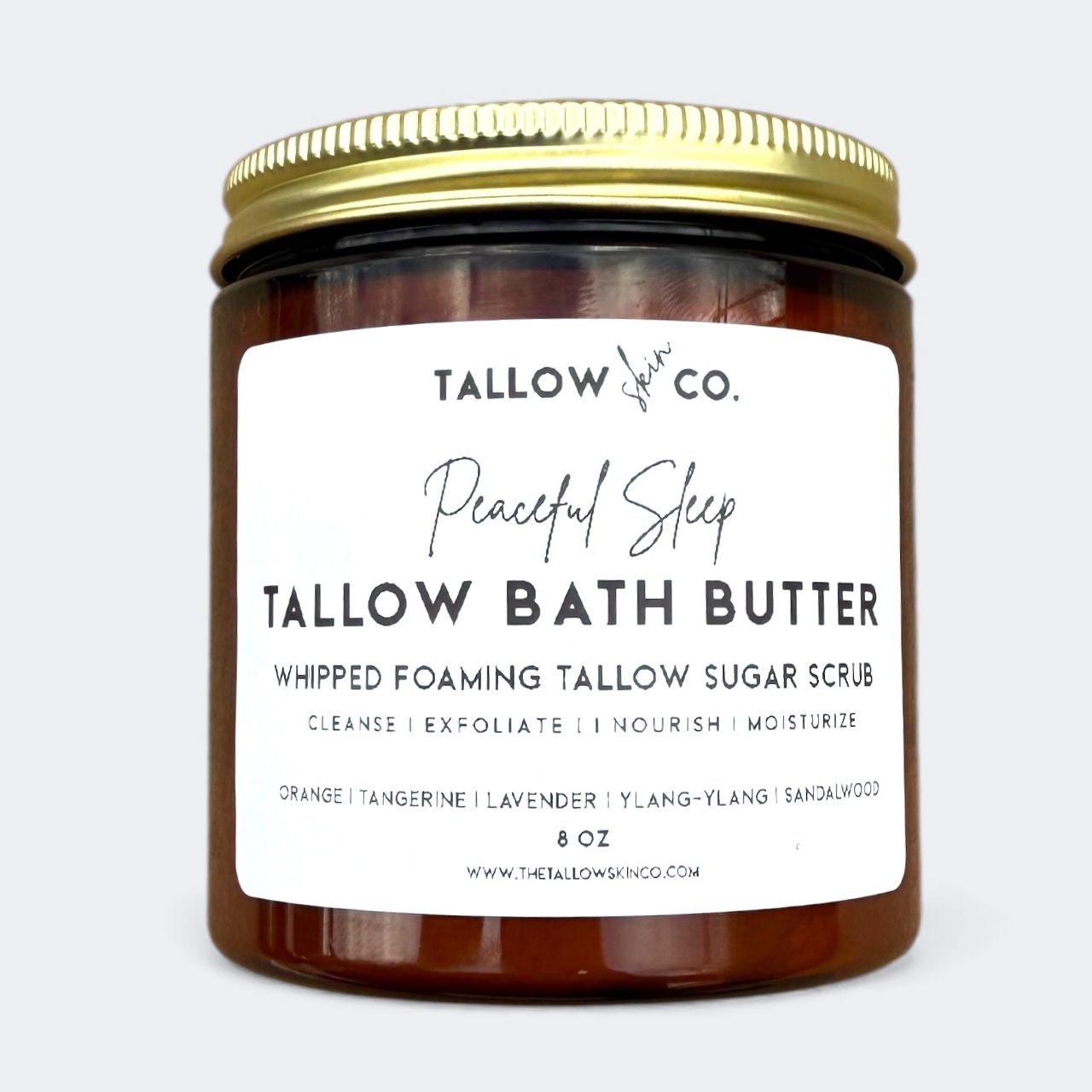 Peaceful Sleep Foaming Tallow Bath Butter