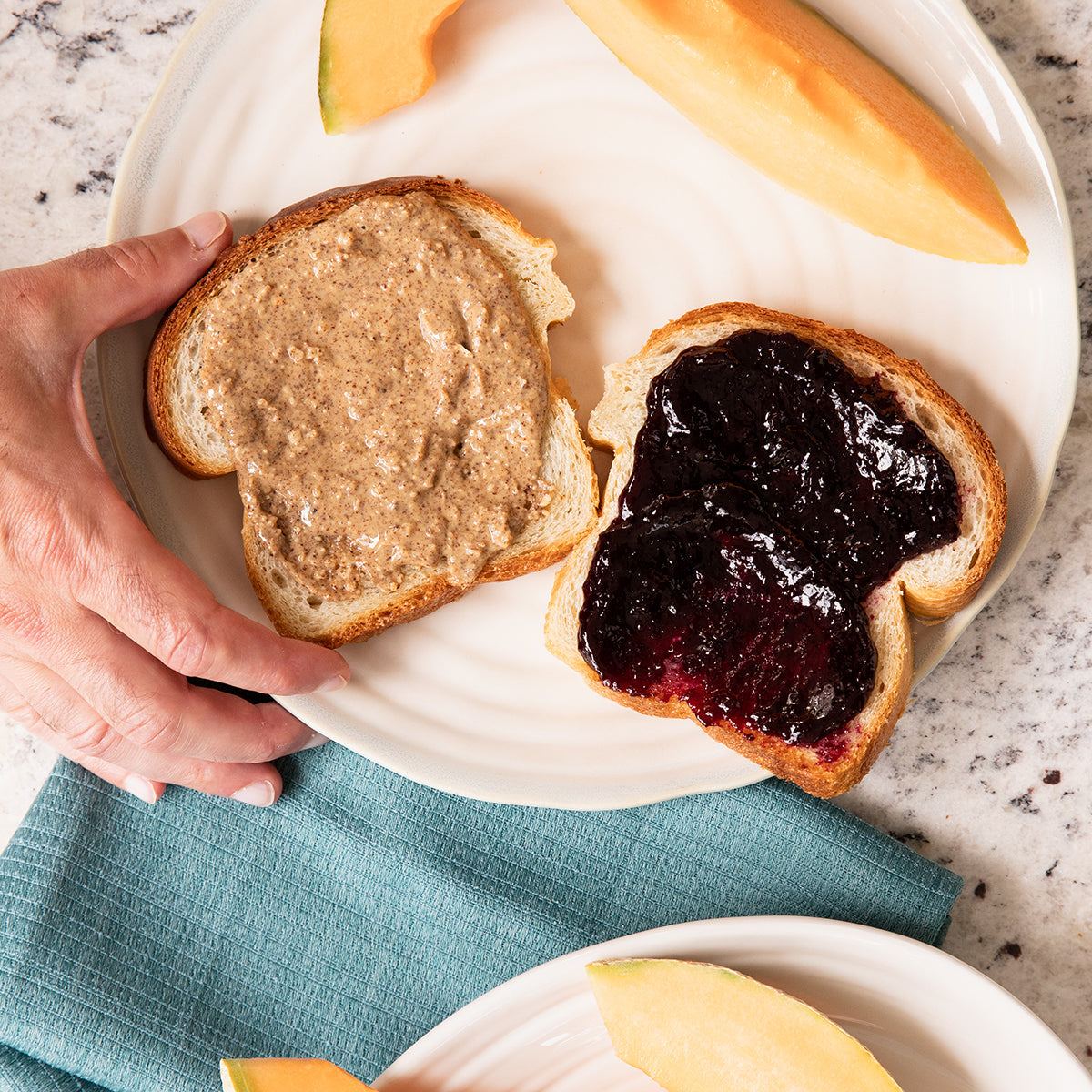 Homemade PB &amp; Jam Kit