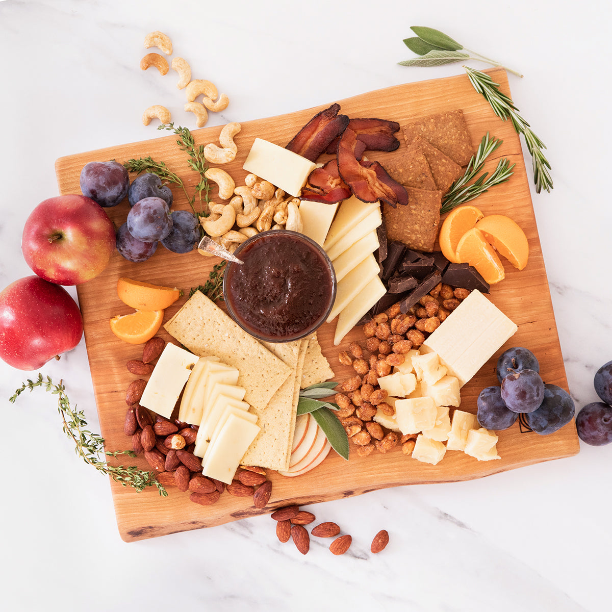 Heirloom Apple with Maple Syrup