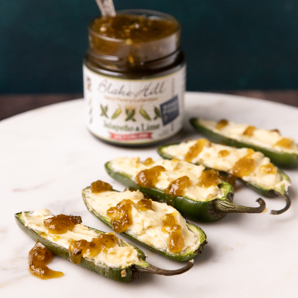 Jalapeño &amp; Lime Spicy Chili Jam