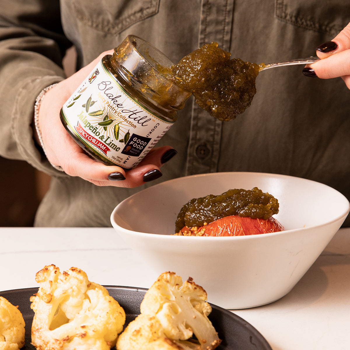 Jalapeño &amp; Lime Spicy Chili Jam