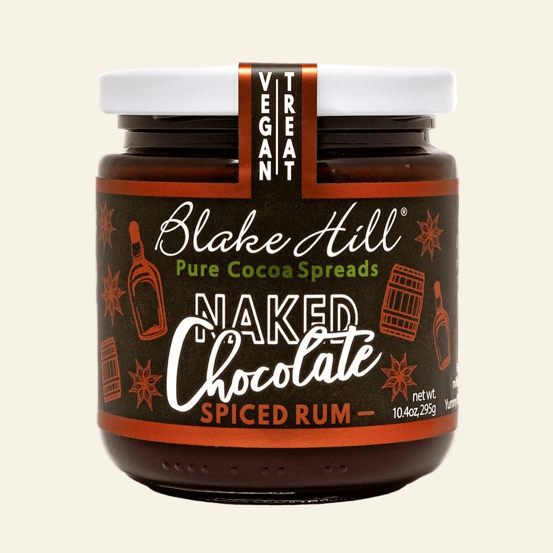 Naked Chocolate Spiced Rum Spread