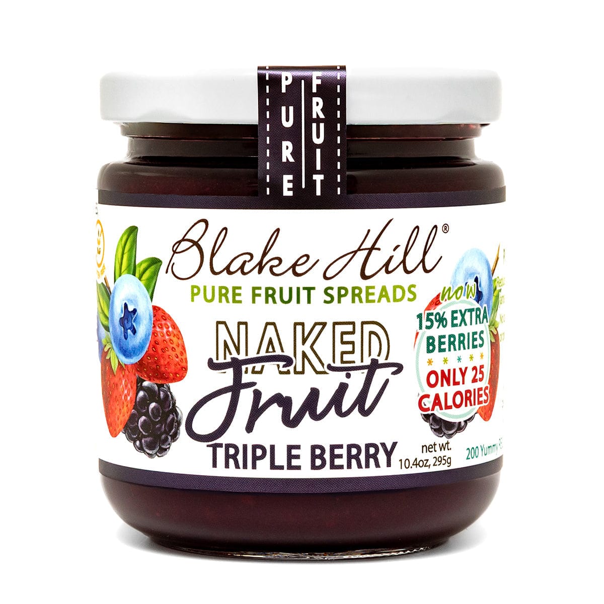 Blake Hill Preserves jam NEW Naked Triple Berry Spread