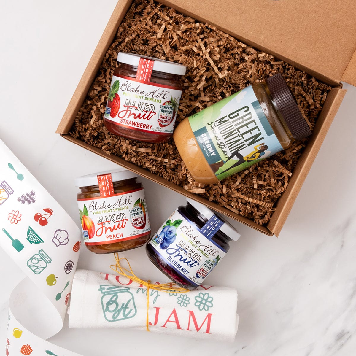 Homemade PB &amp; Jam Kit