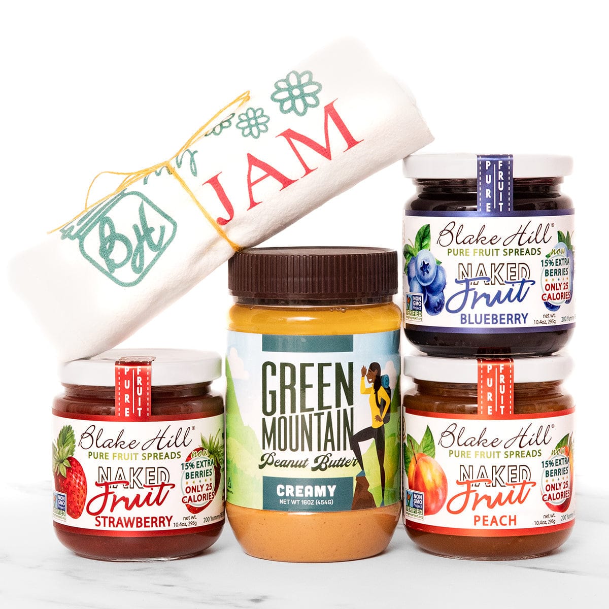 Homemade PB &amp; Jam Kit