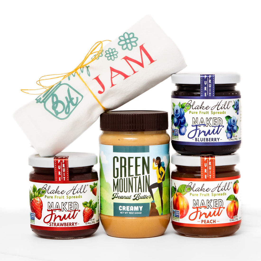 Homemade PB &amp; Jam Kit