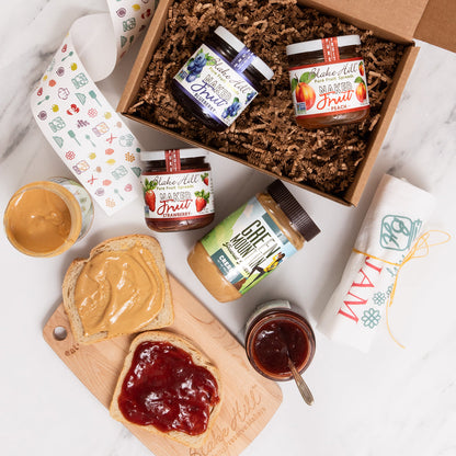 Homemade PB &amp; Jam Kit